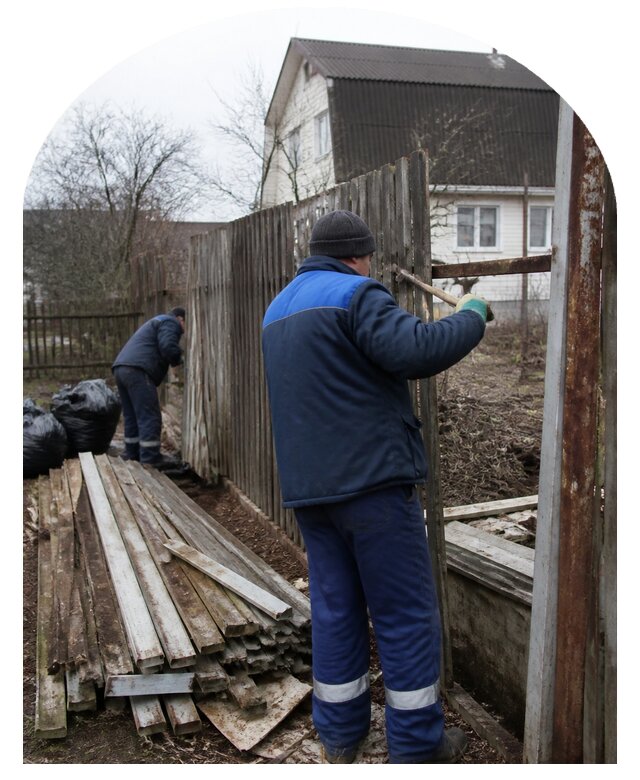 Демонтаж забора в Соли-Илецке по цене от 4688 р. | Метпроект-Сои